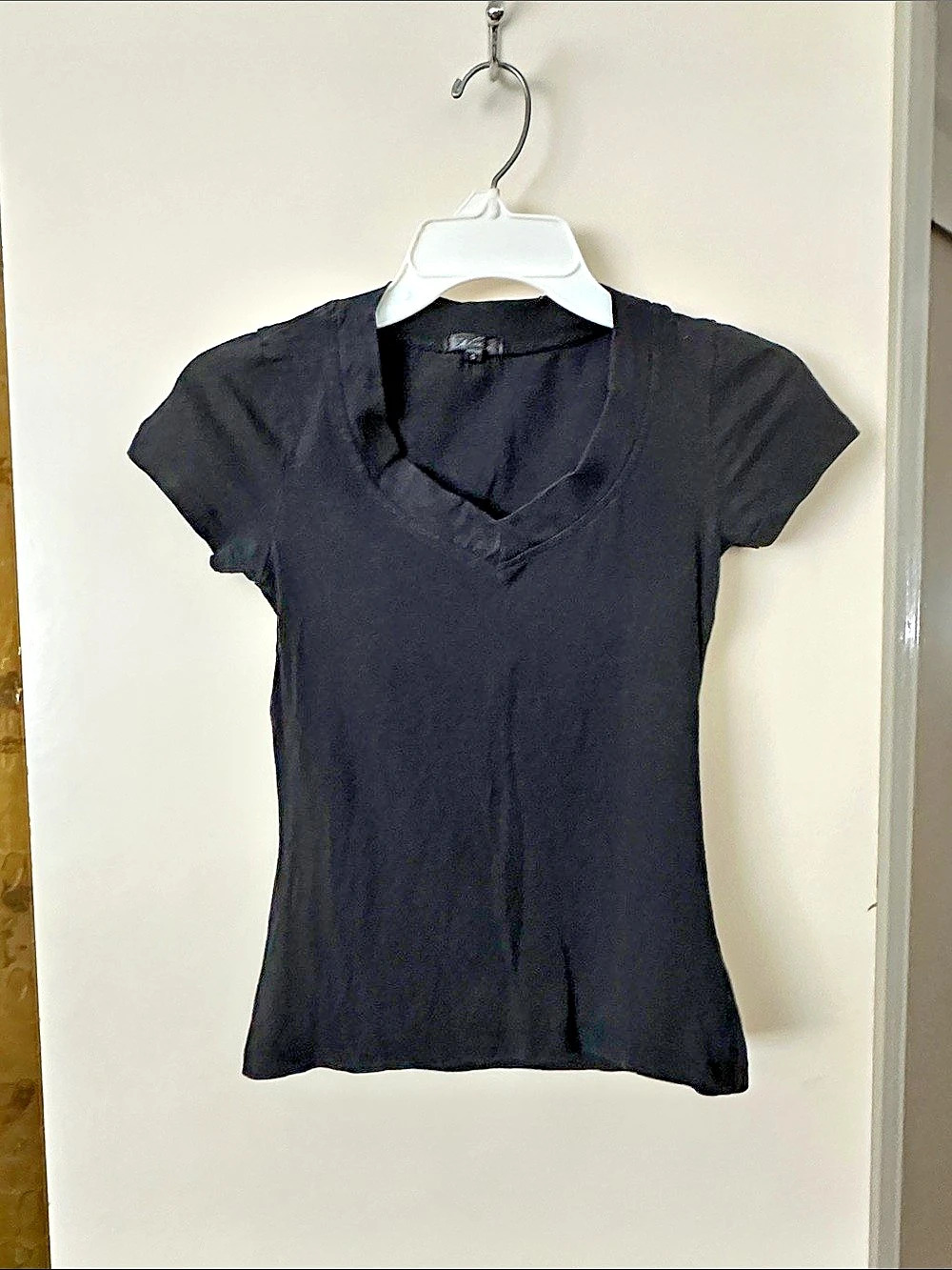 Splash Black Short Sleeve Tee Size Small